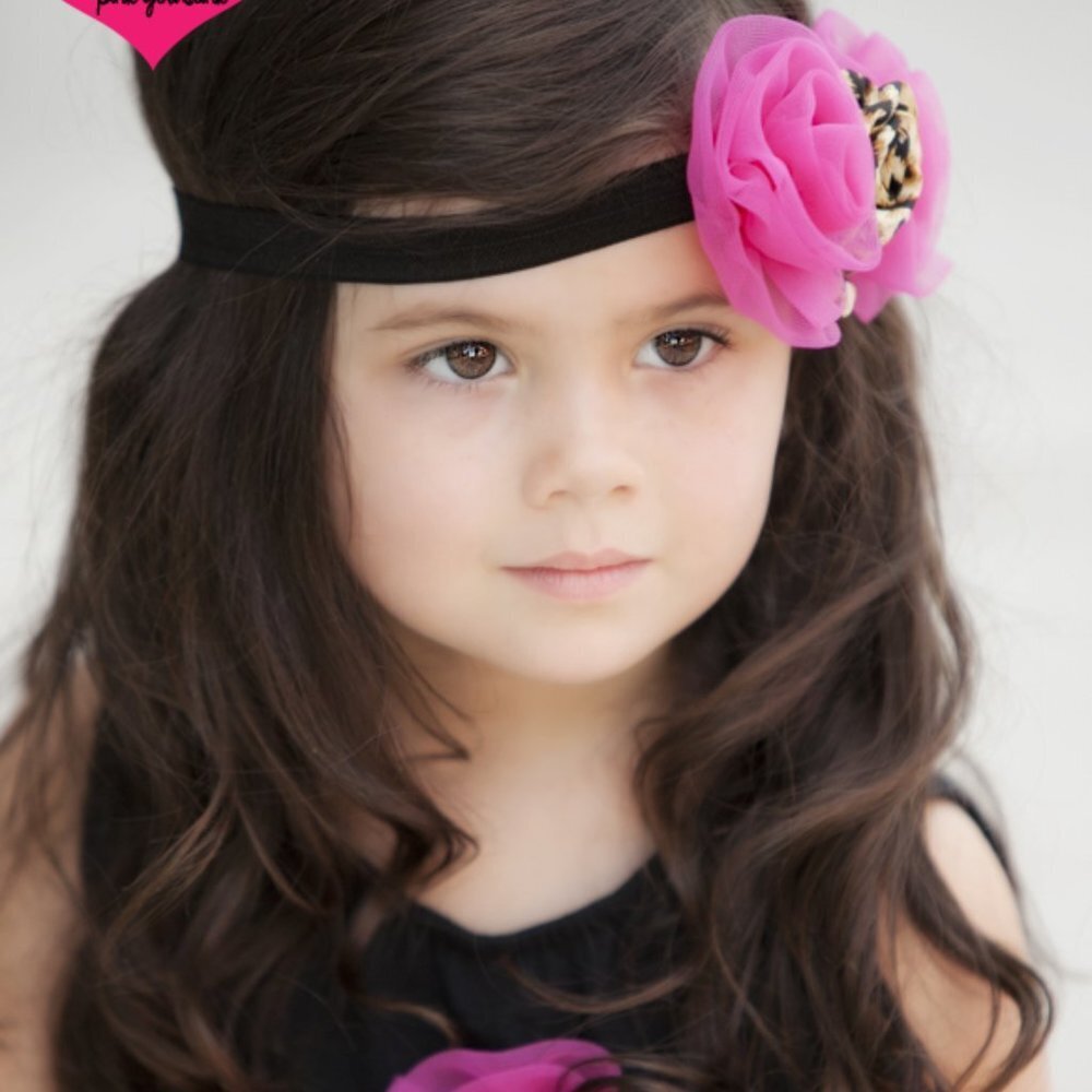 Girls Summer Dress Pink Leopard Print NEW 3 PC - Picture 4 of 6